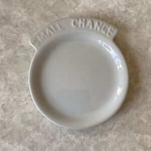 Vintage Ceramic Small Change Catchall Coin holder Trinket Dish.